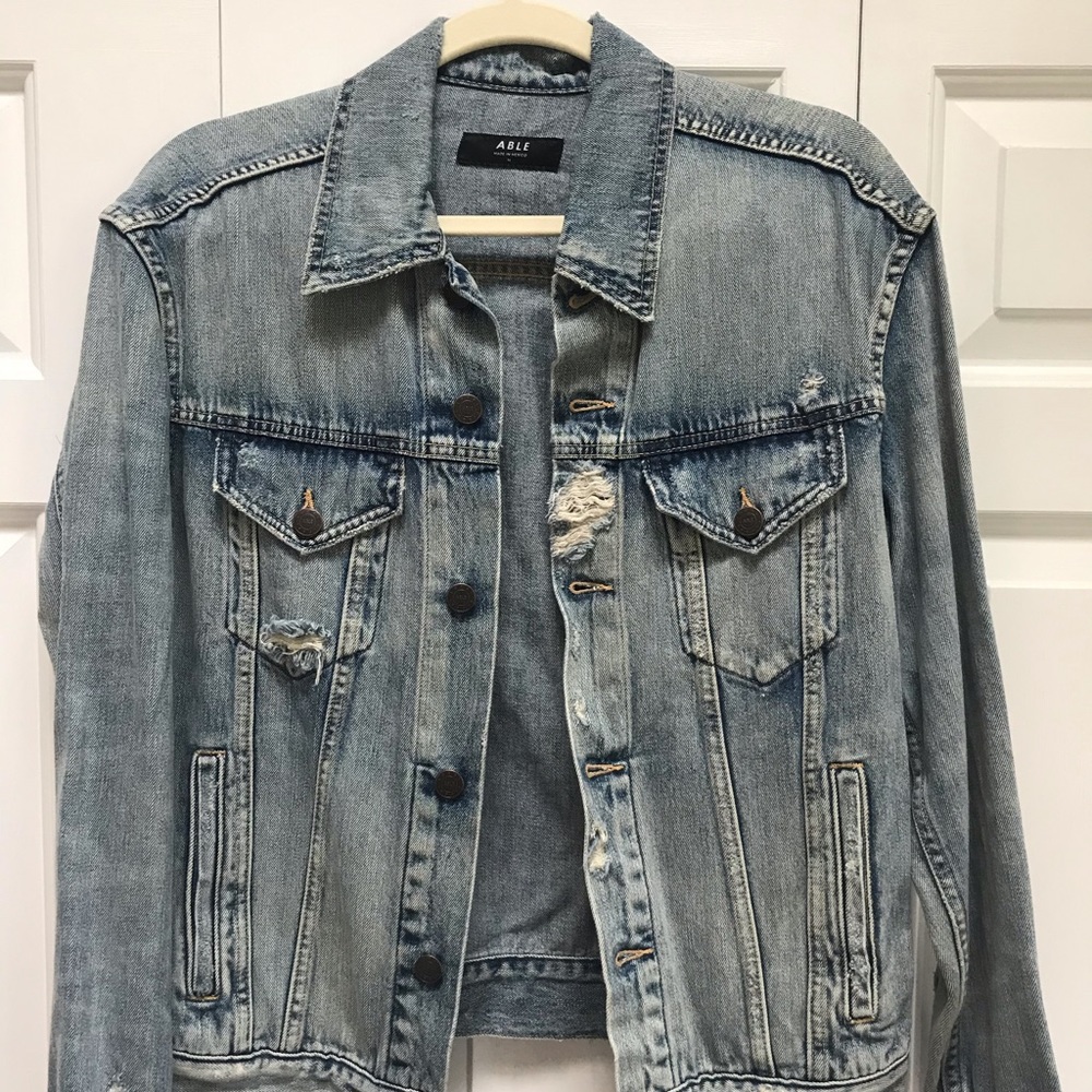 ABLE Brand Jean Jacket - Merly Style